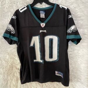 Philadelphia Eagles DeSean Jackson #10 NFL Equipment Women’s Football Jersey.
